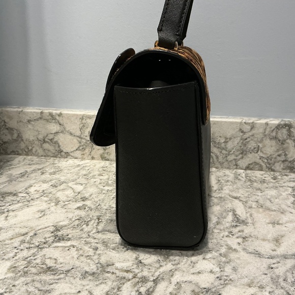 Kate Spade New York Run Wild Leopard Kerrie Cat Handbag Crossbody - Picture 4 of 8